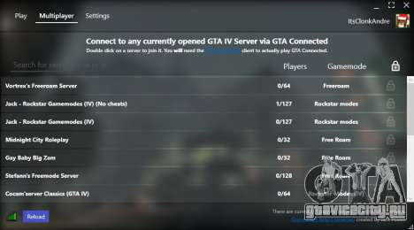 GTA IV Launcher V1.1 для GTA 4