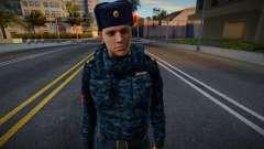 Сотрудника Росгвардии в зимней форме для GTA San Andreas