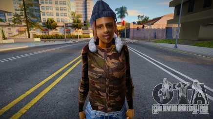 New Girl (winter) v1 для GTA San Andreas