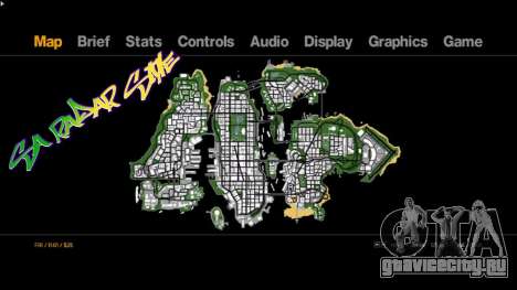 GTA IV SA Radar Style для GTA 4