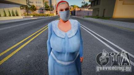 Wfost в защитной маске для GTA San Andreas