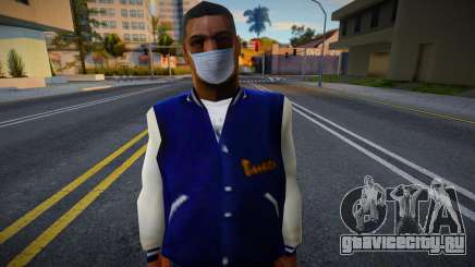 Bmypol1 в защитной маске для GTA San Andreas