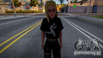 Симпатичная блондинка 1 для GTA San Andreas