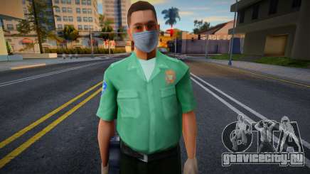 Медик 2 в защитной маске для GTA San Andreas
