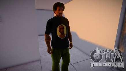 CJ Face T-Shirt для GTA San Andreas