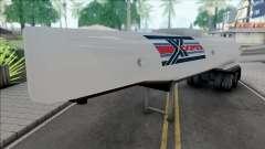 Grey Petrol Tanker Trailer для GTA San Andreas