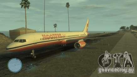 Boeing 757-200 Hooters Air для GTA 4