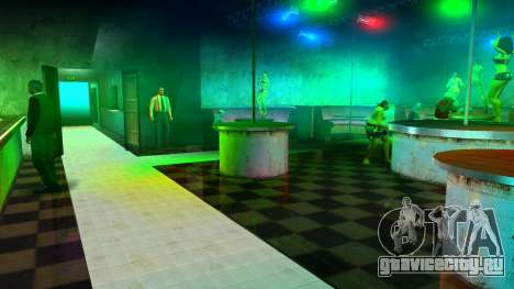 Новые текстуры стрип-клуба для GTA Vice City