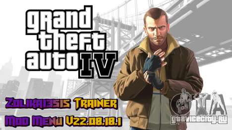 Zolika1351s Trainer Mod Menu V22.08.18.1 для GTA 4