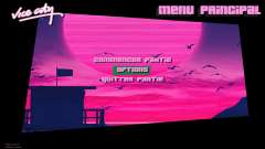 Retrowave Menu Mod для GTA Vice City