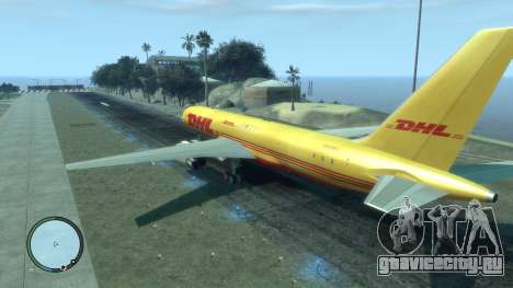 Boeing 757-200 DHL для GTA 4