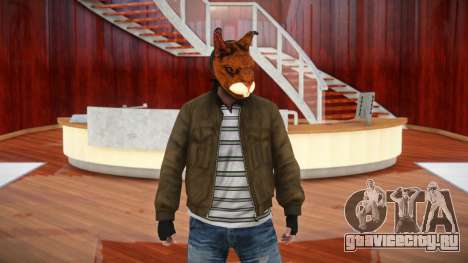 Hotline Miami Mask V6 для GTA 4