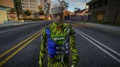 Fortnite - Bytes (Green) v1 для GTA San Andreas
