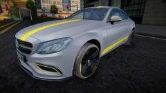 Mercedes-Benz C63 AMG W205 Coupe Manhart CR 700 для GTA San Andreas