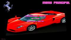 Ferrari Menu для GTA Vice City