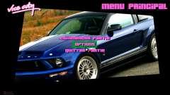Ford Mustang Interface для GTA Vice City