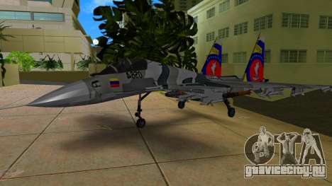 SU-30 MK Venezuela для GTA Vice City