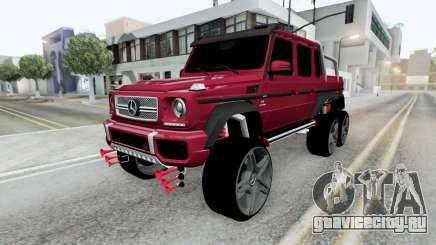 Mercedes-Benz G 63 AMG 6x6 (Br.463) 2013 для GTA San Andreas
