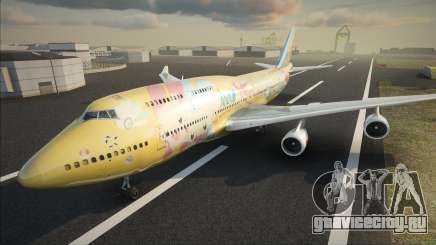 ANA In a Pokemon Livery B747-400 Skin для GTA San Andreas