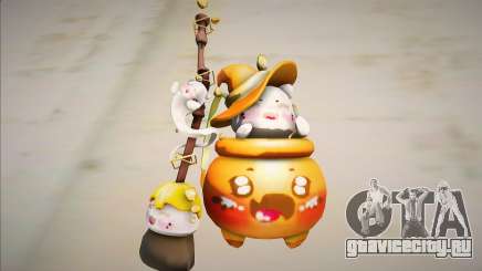 Ghostly Kitty Backpack для GTA San Andreas