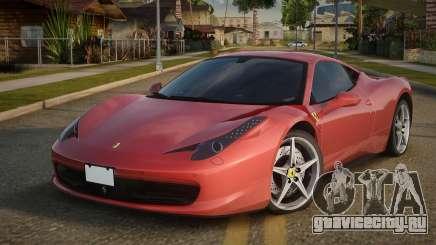 Ferrari 458 Italia Secrom для GTA San Andreas