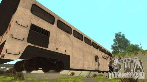 Вагон HD BROWN STREAK V1.8.1 (RAILWAY WAGON) для GTA San Andreas