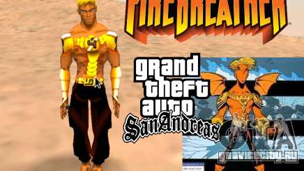 Duncan Rosenblatt (Firebreather) - Skin для GTA San Andreas
