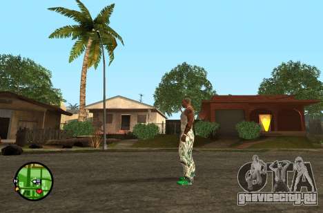 Штаны в стиле баксов для GTA San Andreas