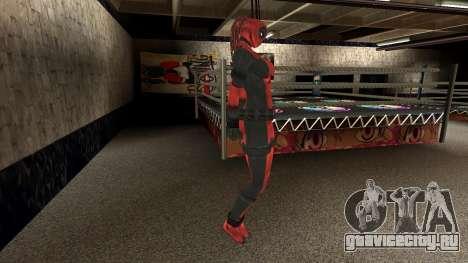 Lady Deadpool boxing bag для GTA San Andreas