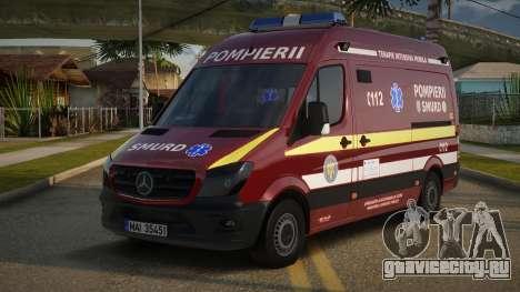 Mercedes-Benz Sprinter W906 Romanian Ambulance для GTA San Andreas