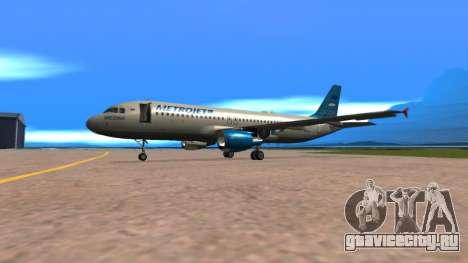 Airbus A320 200 Авиакомпании Победа для GTA San Andreas