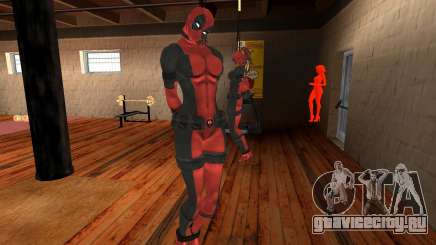 Lady Deadpool boxing bag для GTA San Andreas