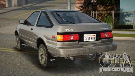 Toyota AE86 Zekbo для GTA San Andreas