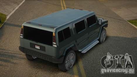 Hummer H2 12th для GTA San Andreas
