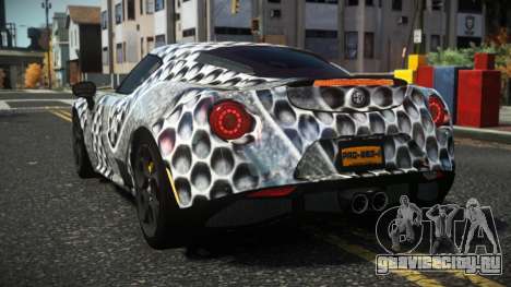 Alfa Romeo 4C Gravuz S2 для GTA 4