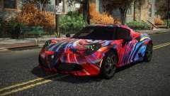 Alfa Romeo 4C Gravuz S14 для GTA 4