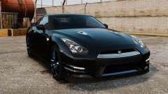 Nissan GT-R Black Edition (R35) 2012 для GTA 4