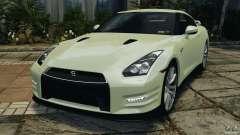Nissan GT-R 2012 Black Edition для GTA 4