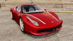 Ferrari 458 Italia 2010 Novitec для GTA 4