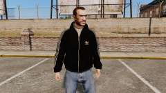 Чёрная олимпийка -Adidas Originals- для GTA 4