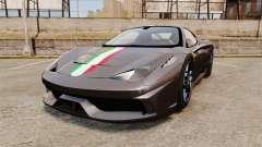 Ferrari 458 Italia Speciale Novitec Rosso для GTA 4