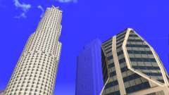 HD текстуры четырех небоcкребов в Лос Сантос для GTA San Andreas