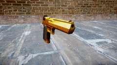 Пистолет IMI Desert Eagle Mk XIX Gold для GTA 4
