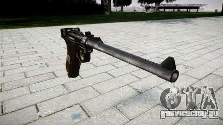 Артиллерийский пистолет Lange Р08 для GTA 4