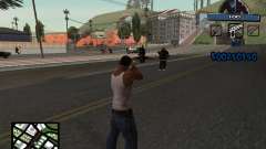C-HUD Unique Ghetto для GTA San Andreas