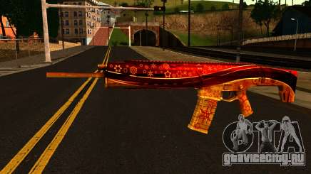 Новогодняя Штурмовая Винтовка для GTA San Andreas