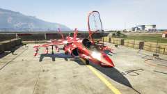 Hydra red camouflage для GTA 5
