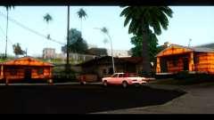 Новые текстуры домов по всему Гроув Стрит для GTA San Andreas