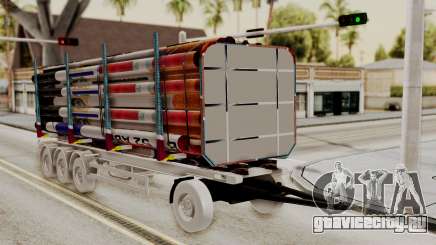 Timber Trailer from ETS 2 для GTA San Andreas