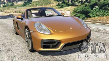 Porsche Boxster GTS для GTA 5